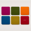 Merino Wool Coasters 6-Pack