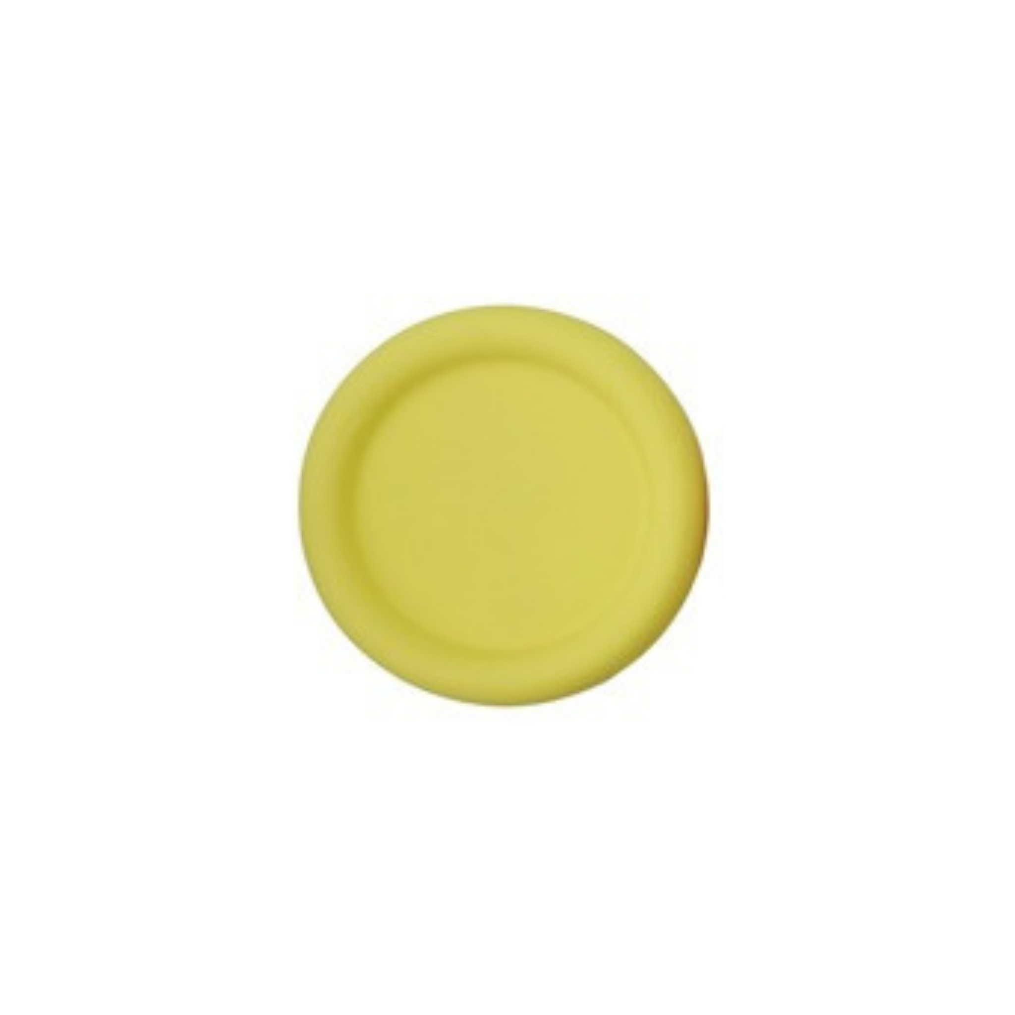 Multicolor Latex Coasters Yellow