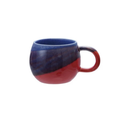 Reactive Glaze Mugs Blue Red
