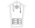 KooKoo Animal House Clock