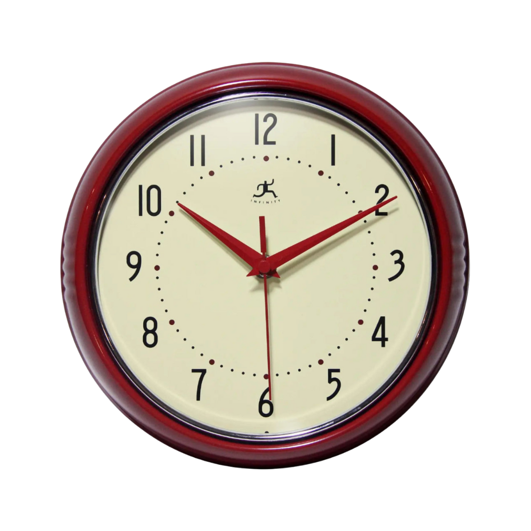 Round Retro Clock