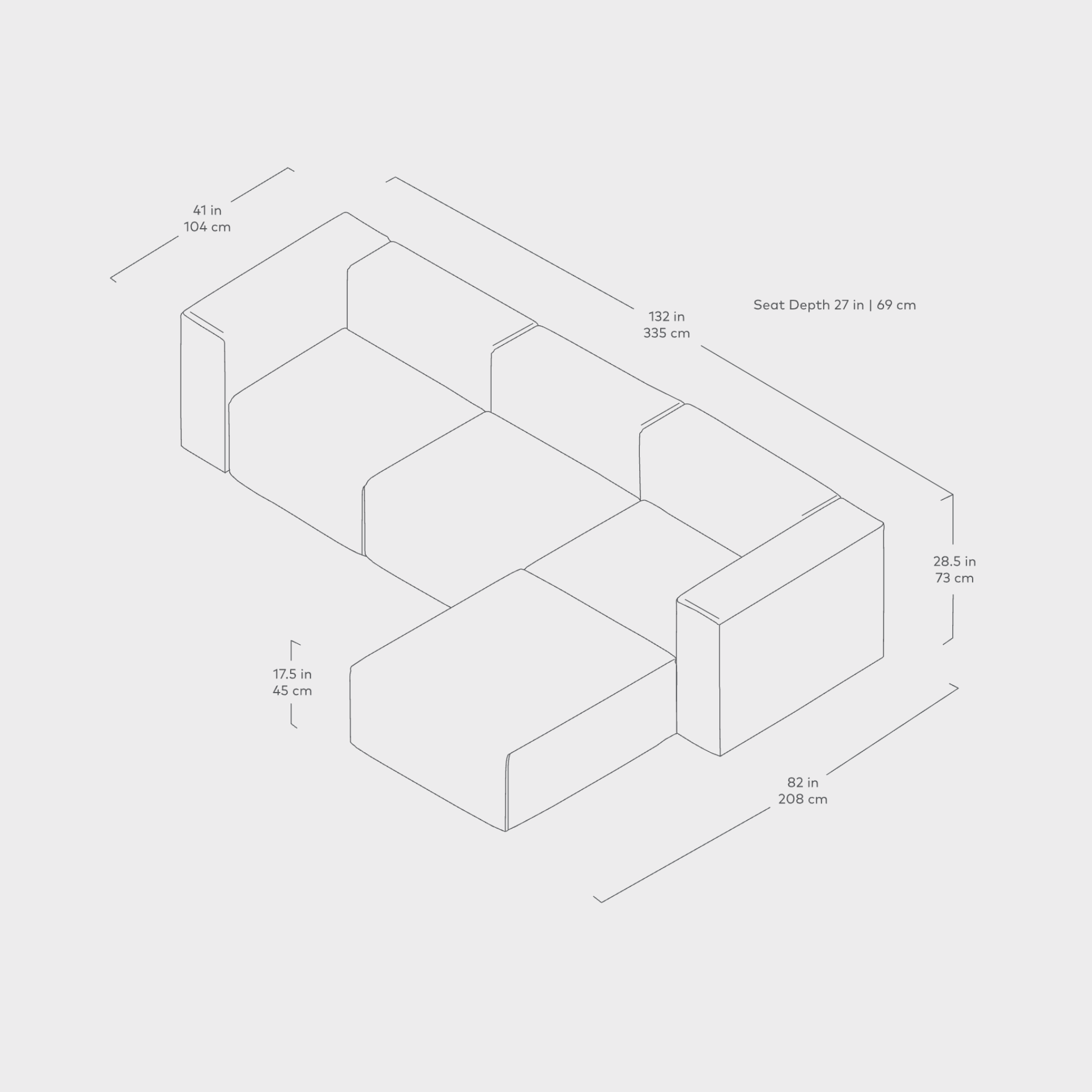 Nest 4-Piece Sectional
