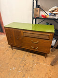 Vintage Avocado Top Credenza