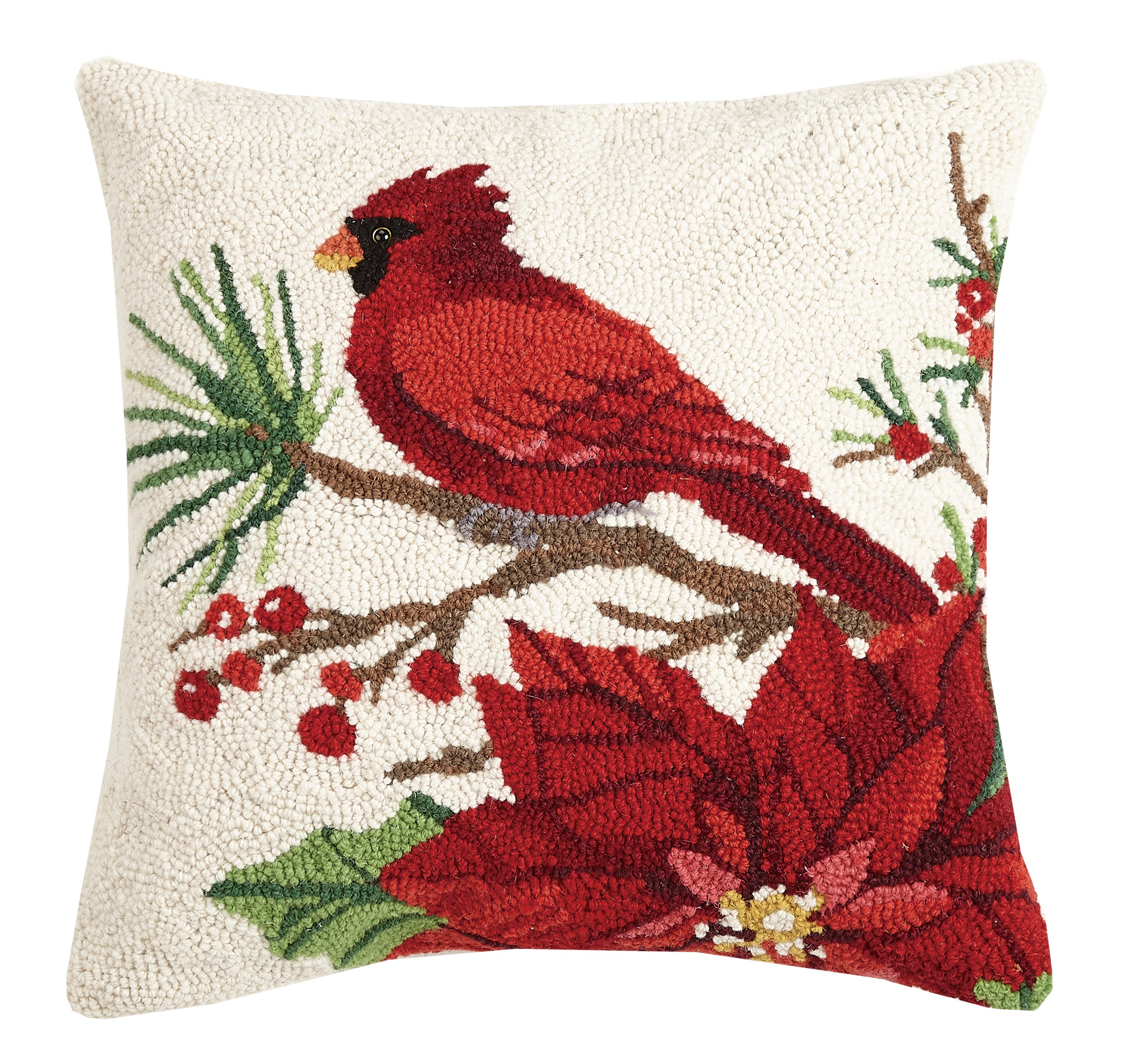 Winter Cardinal Pillow