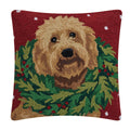 Doodle Wreath Pillow