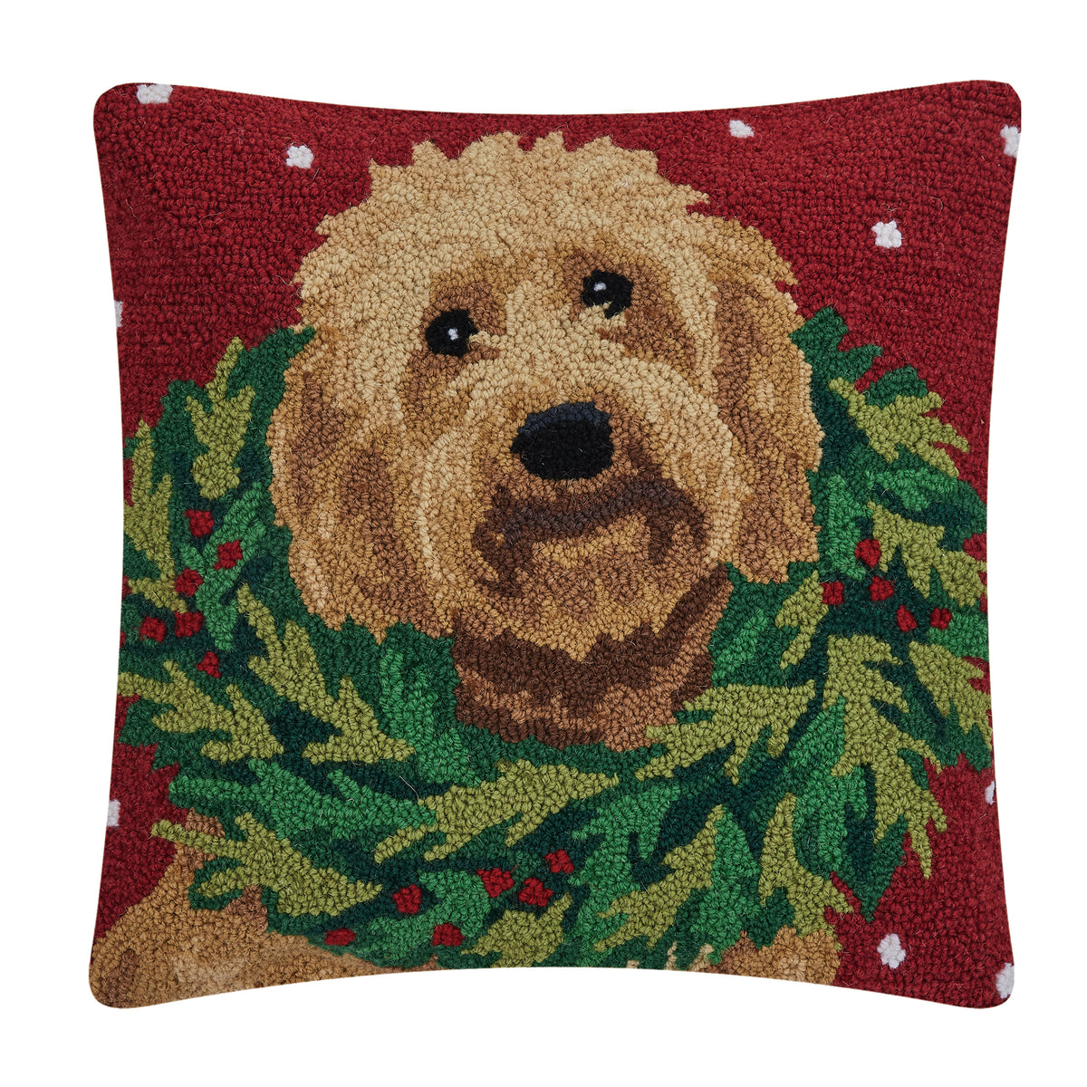 Doodle Wreath Pillow