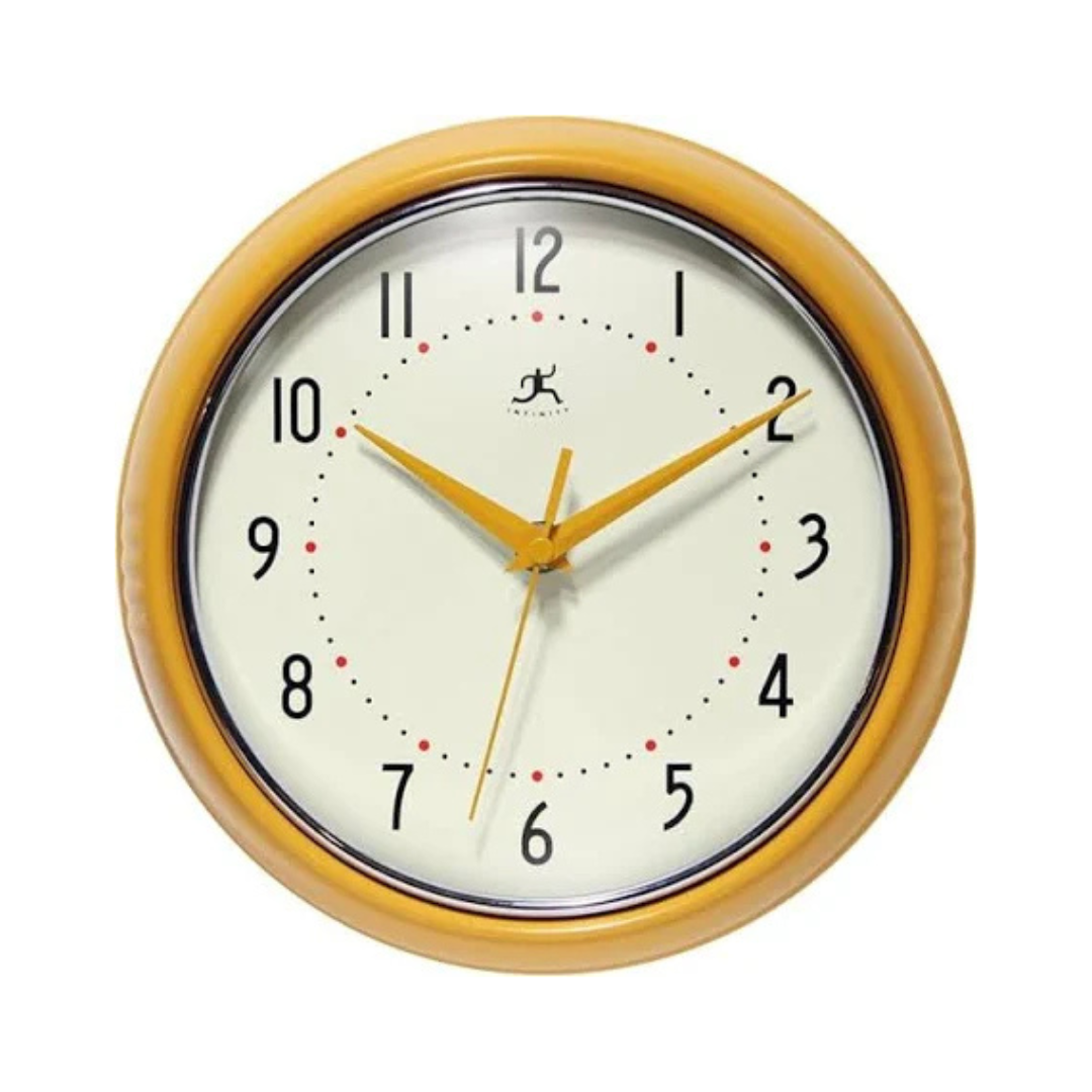 Round Retro Clock