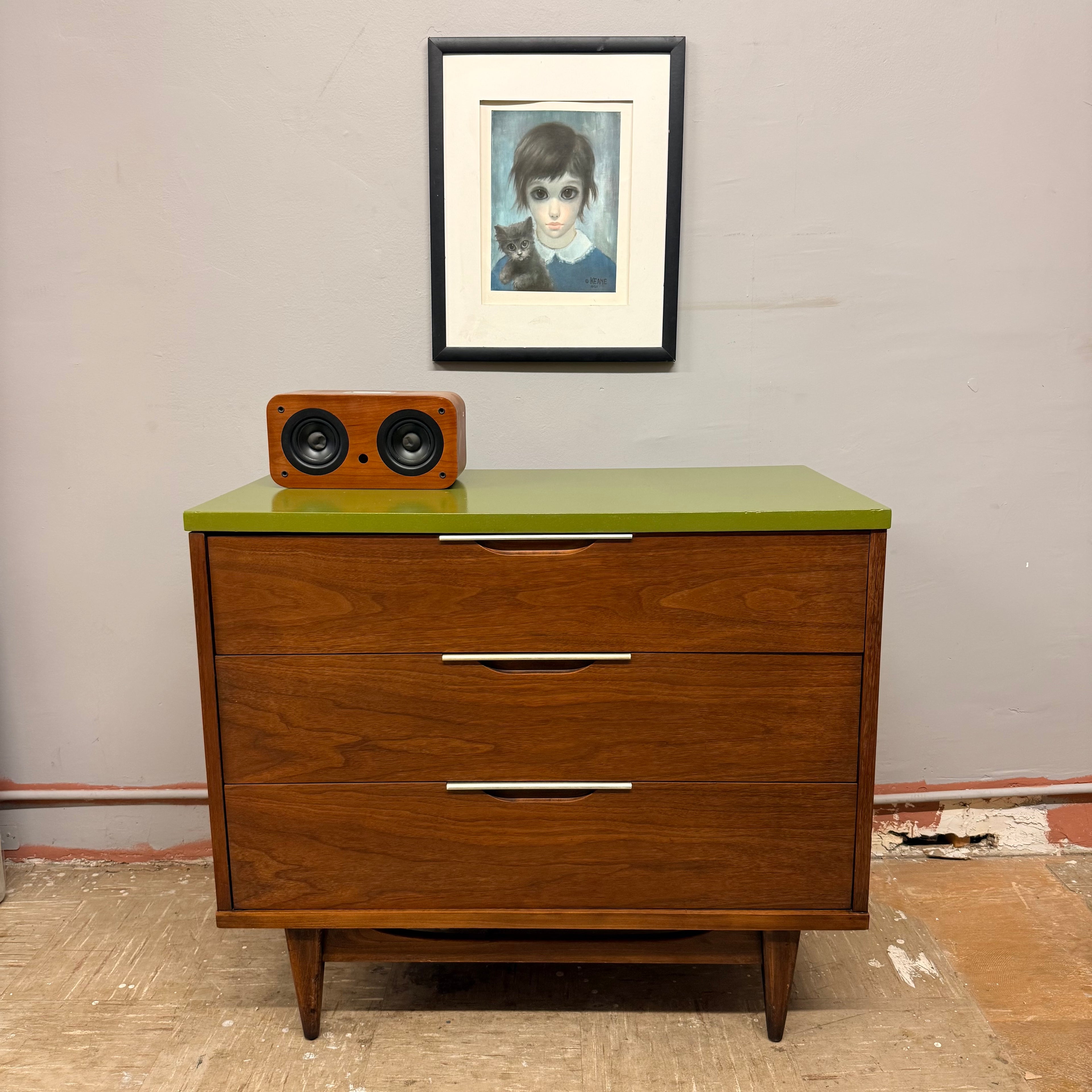 Vintage Kent Coffey 3 Drawer Dresser