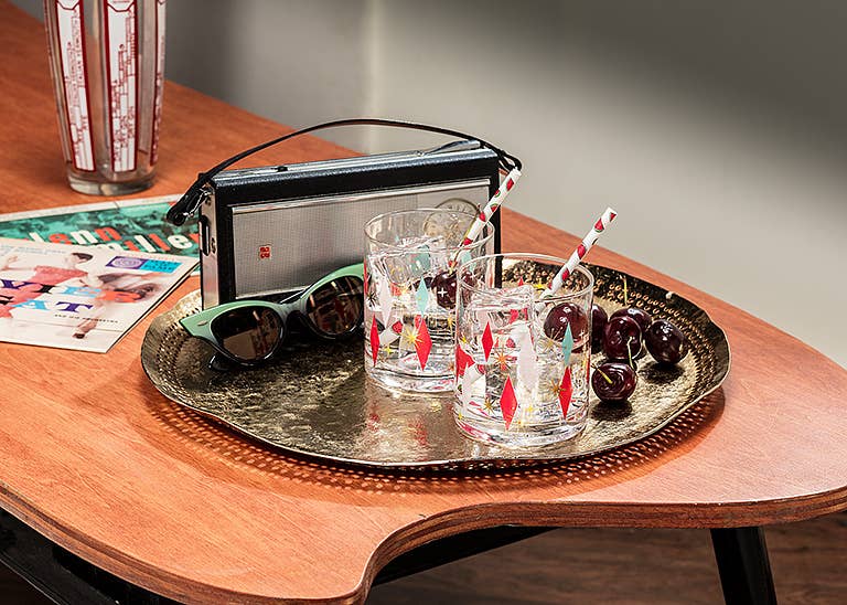 Diamond Old Fashioned Tumblers