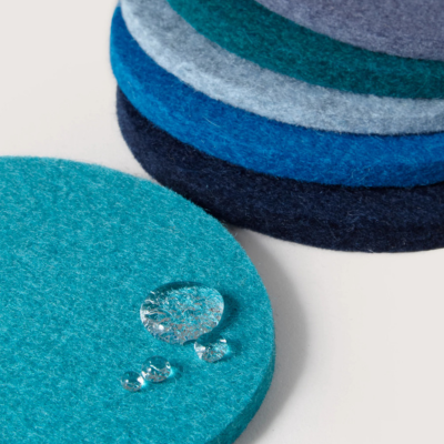 Merino Wool Coasters 6-Pack