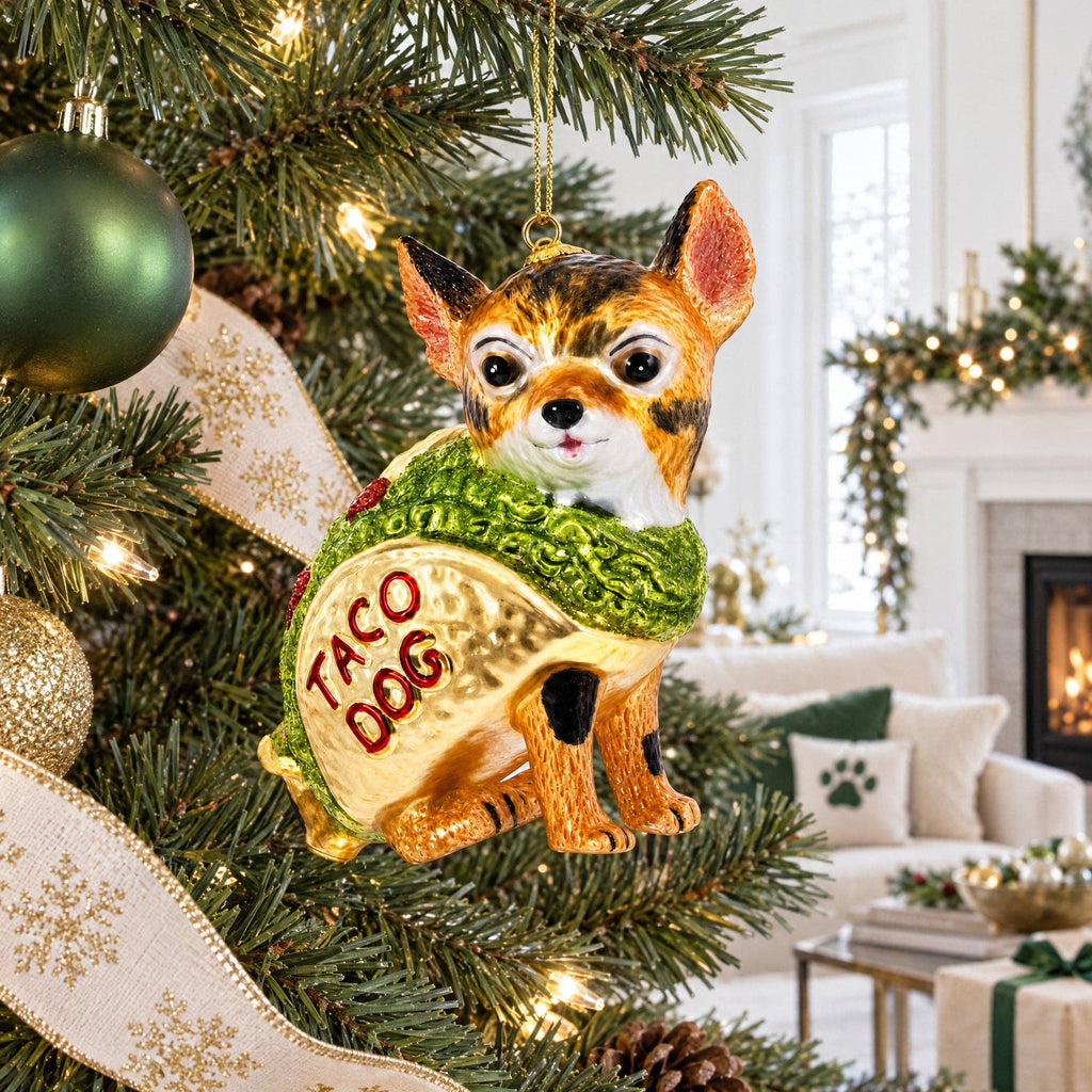 Taco Dog Ornament