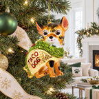 Taco Dog Ornament