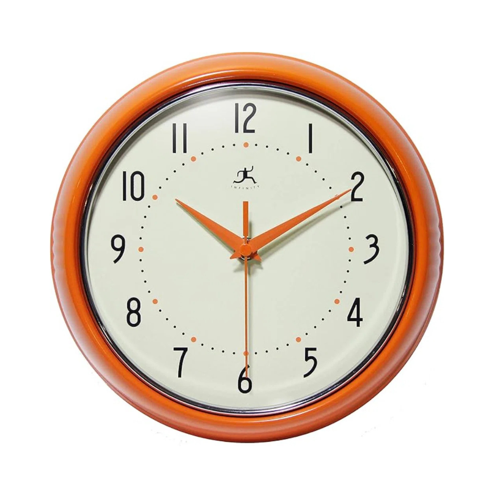 Round Retro Clock