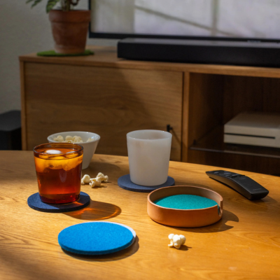 Merino Wool Coasters 6-Pack