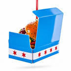 Chicago-Style Hot Dog Ornament