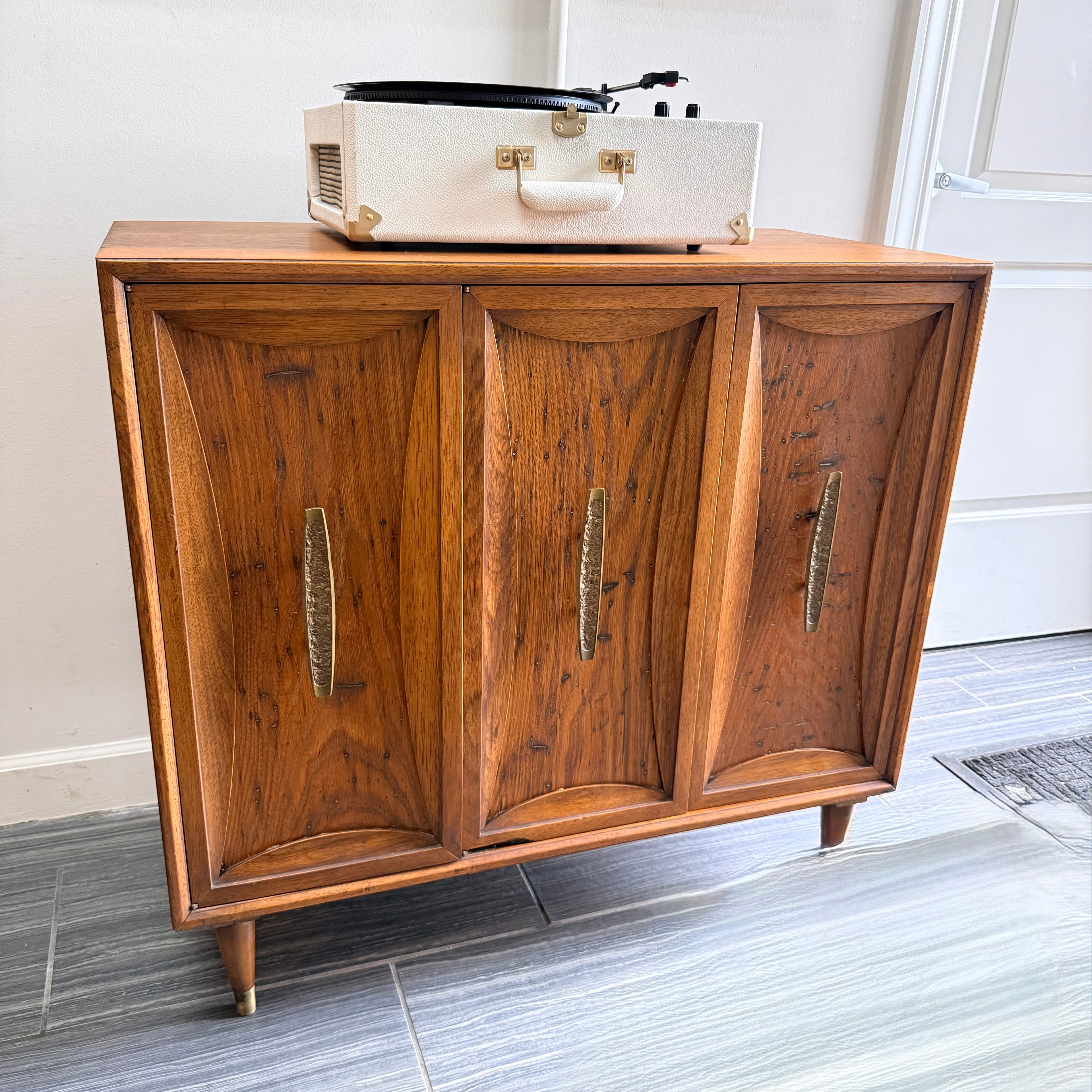Vintage Record Cabinet