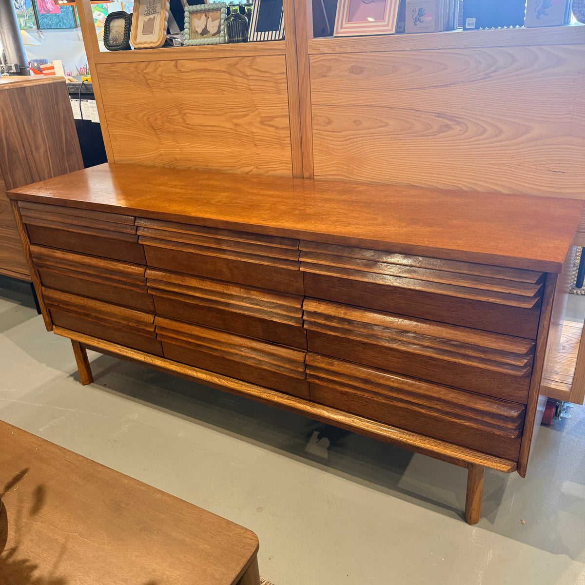 Vintage Bassett Nine Drawer