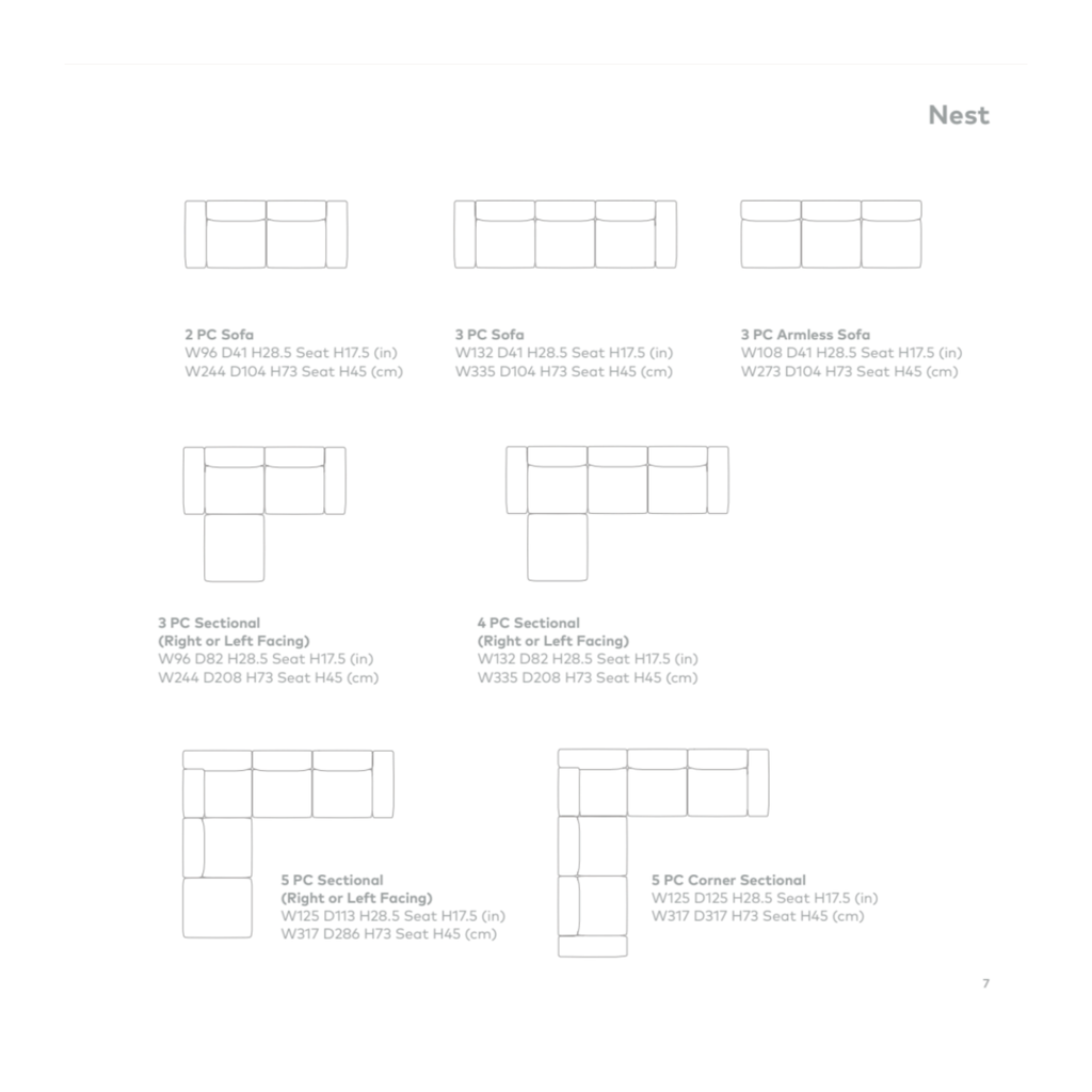 Nest 4-Piece Sectional