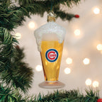 Cubs Beer Glass Ornament