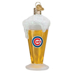 Cubs Beer Glass Ornament