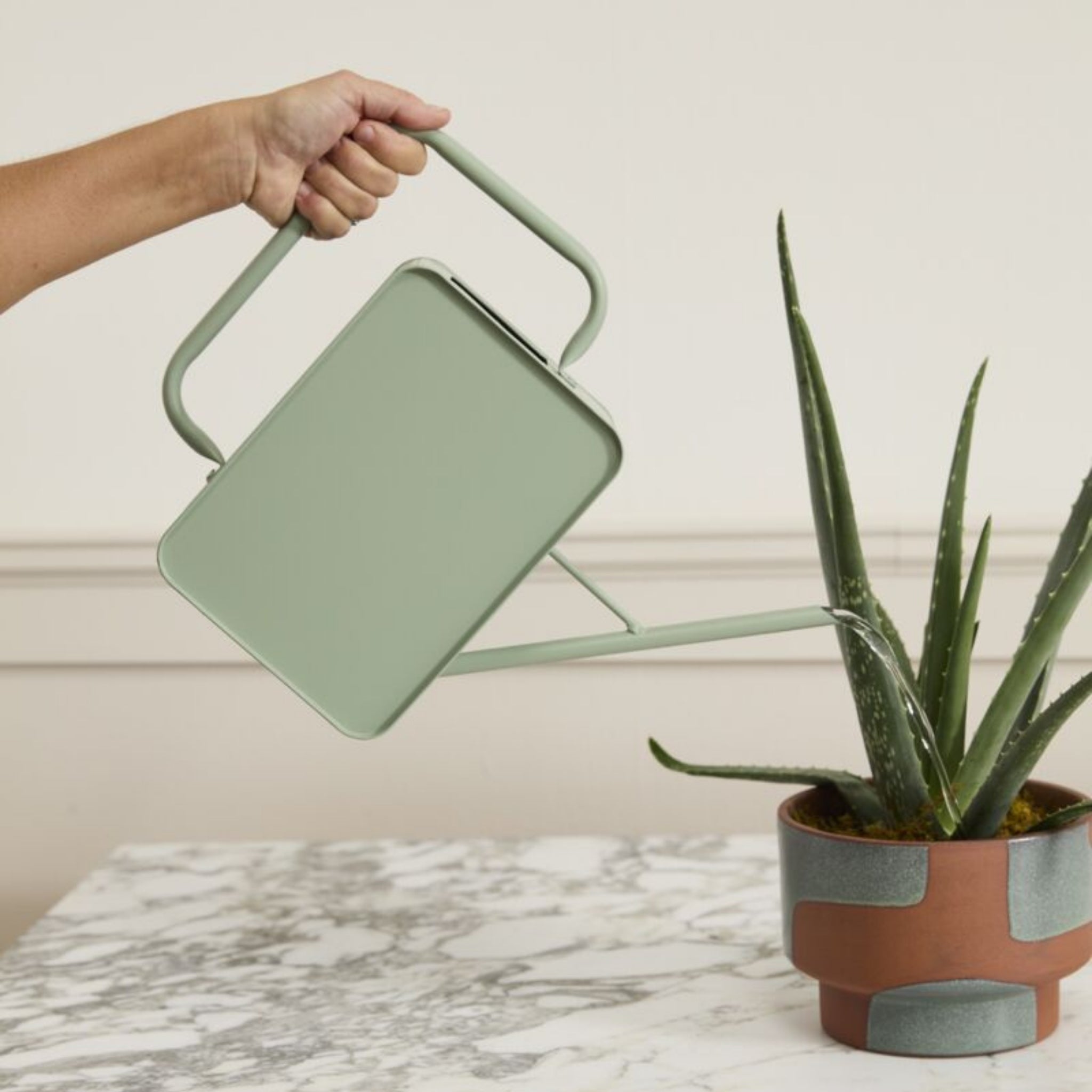 Seafoam Watering Can