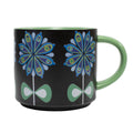 Casbah Blue Mid Century  Mug