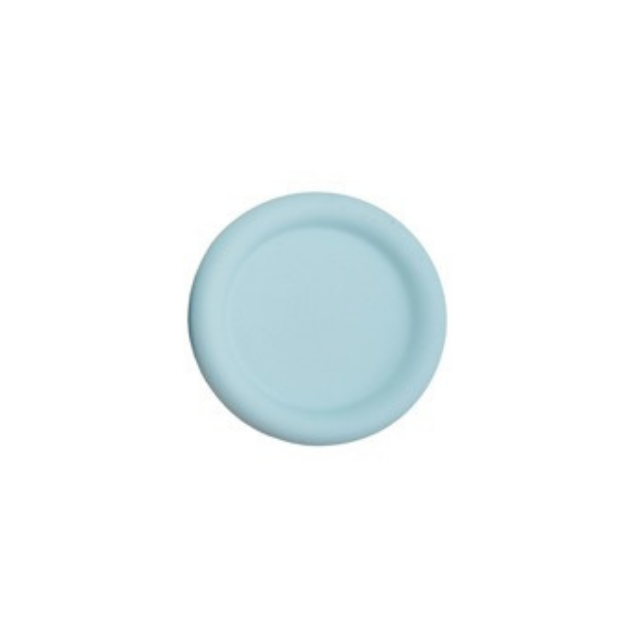 Multicolor Latex Coasters Light Blue