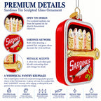 Sardines Tin Ornament