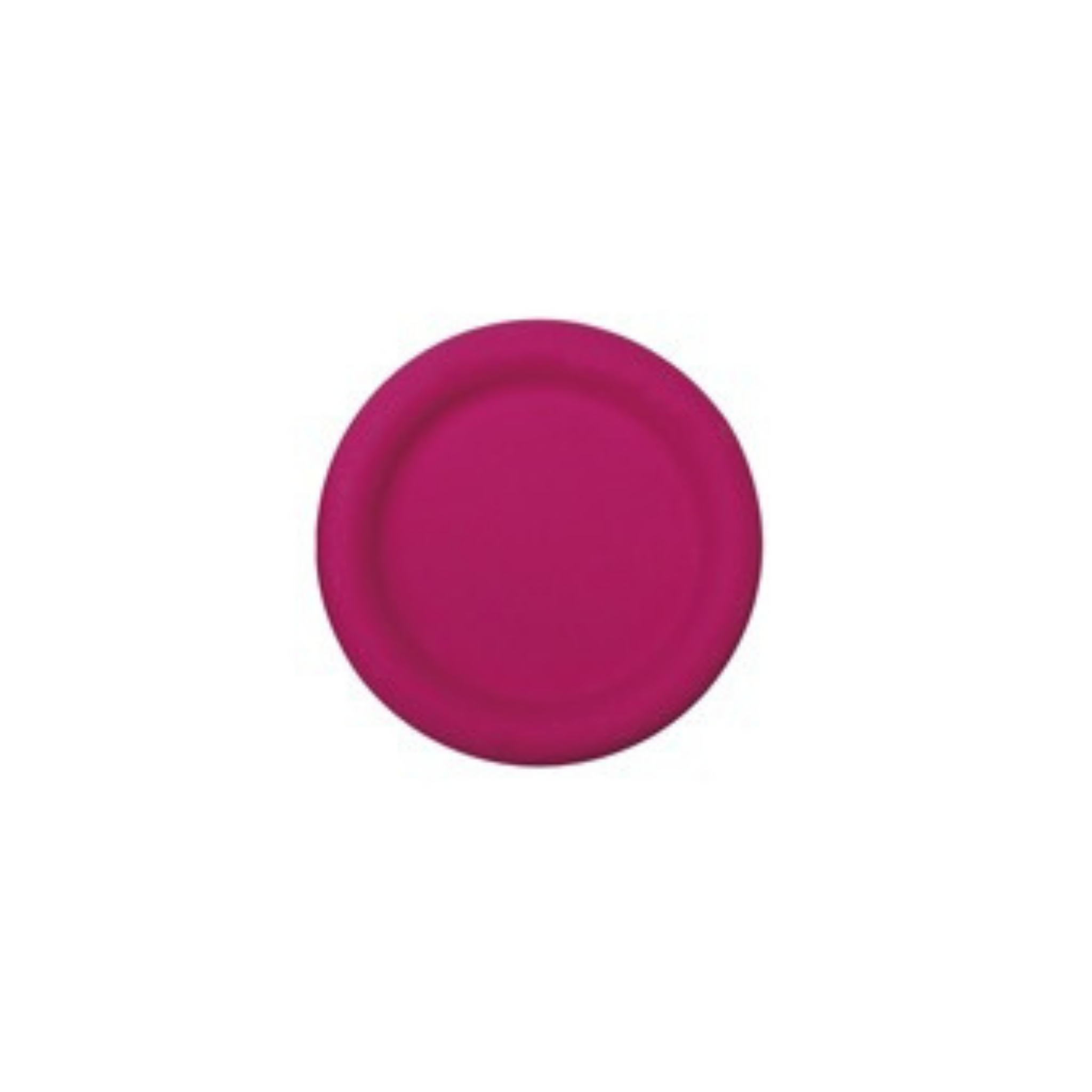 Multicolor Latex Coasters Fuchsia