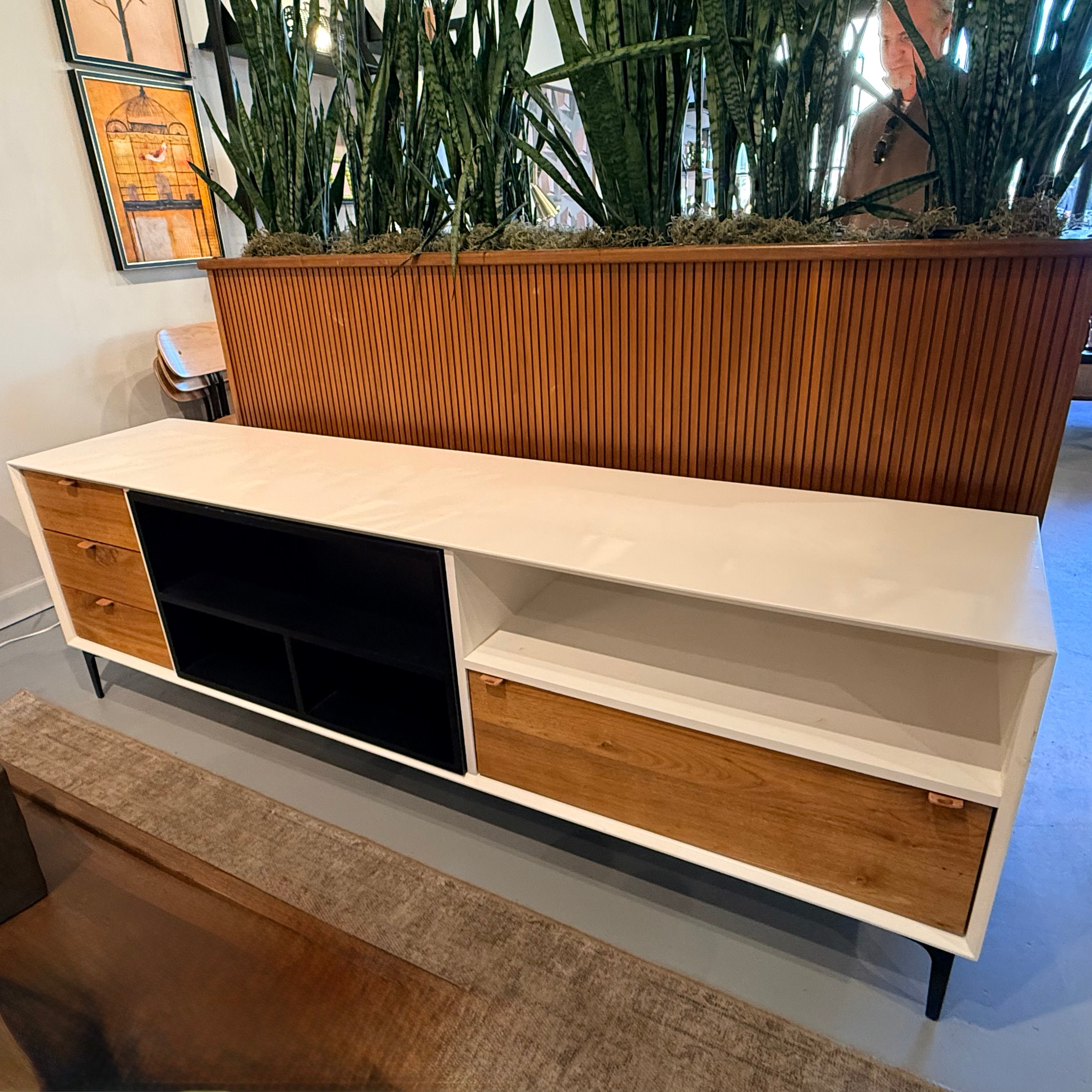 OC White Credenza