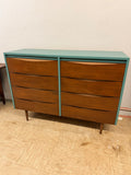 Vintage Painted 8-Drawer