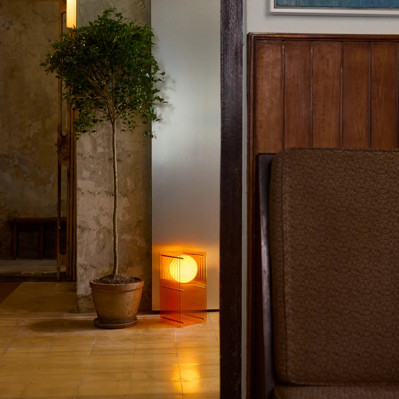 BằNG Lớp Rectangle Acrylic Lamp