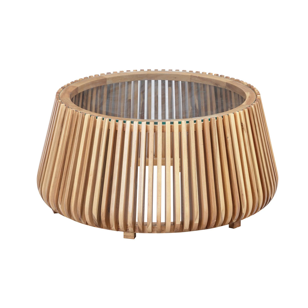 Slatted Coffee Table