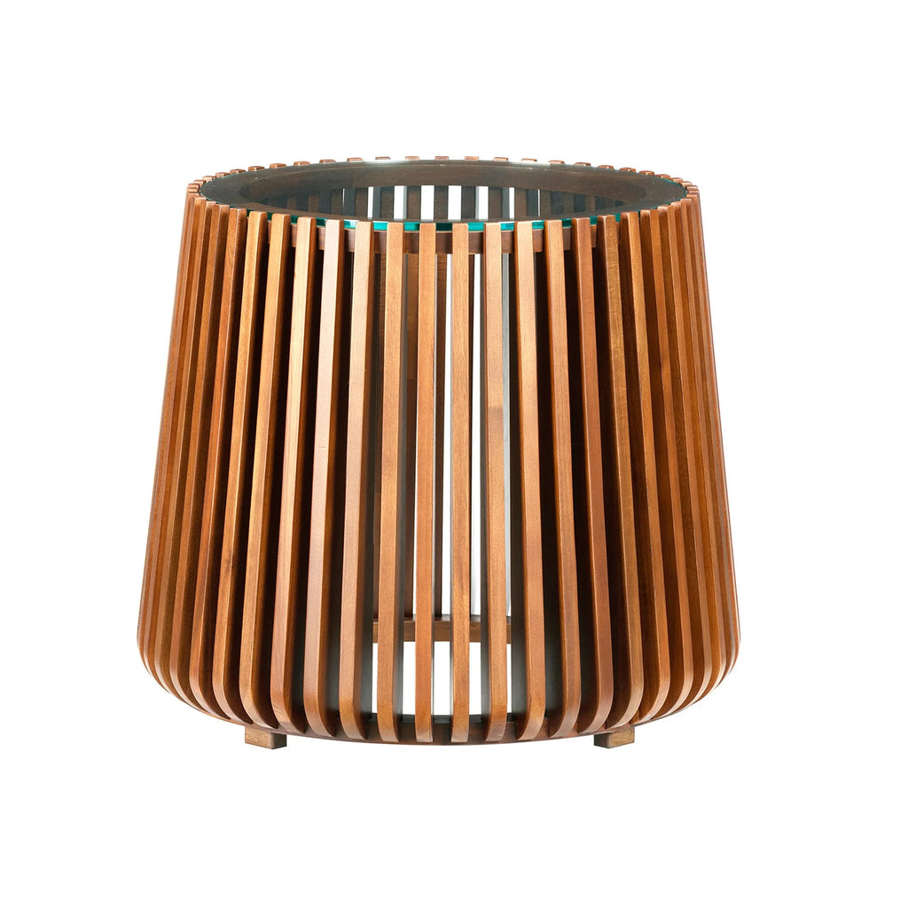Slatted Side Table