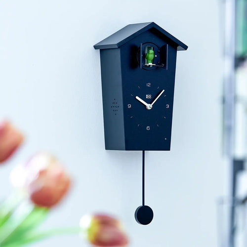 BirdHouse Modern Cuckoo Clock Black