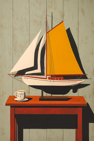 Boat on Table
