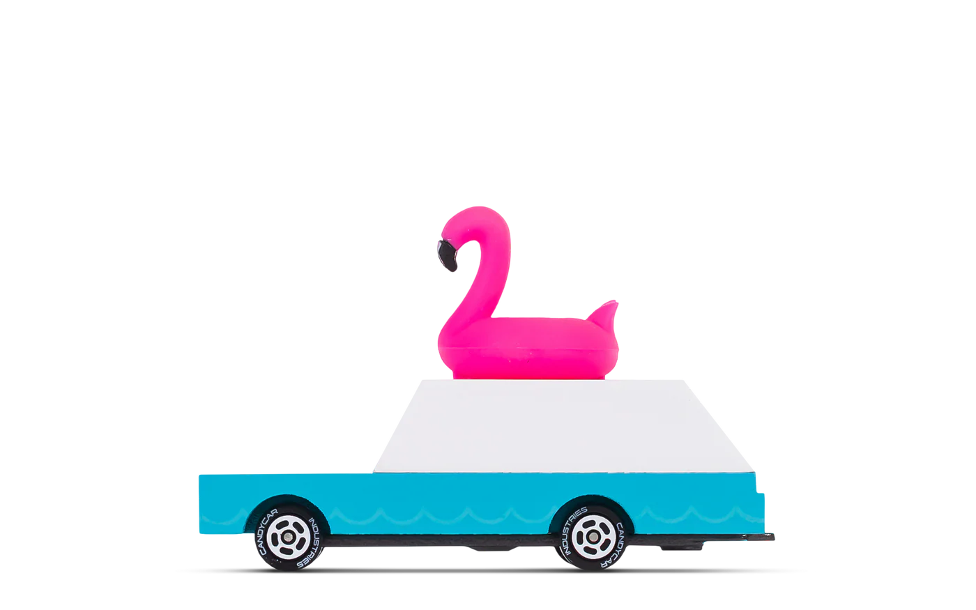 Pink Flamingo Wagon Toy
