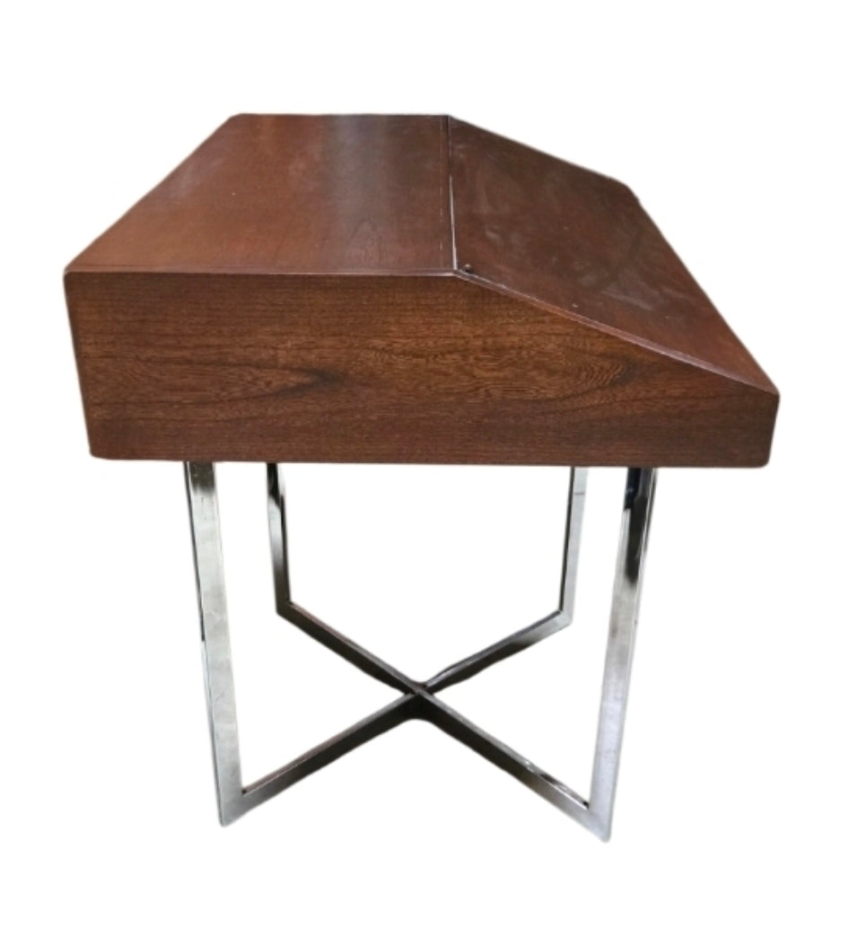 Vintage Chrome Base Desk