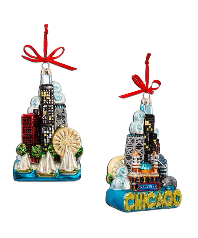 Chicago Cityscape Ornament