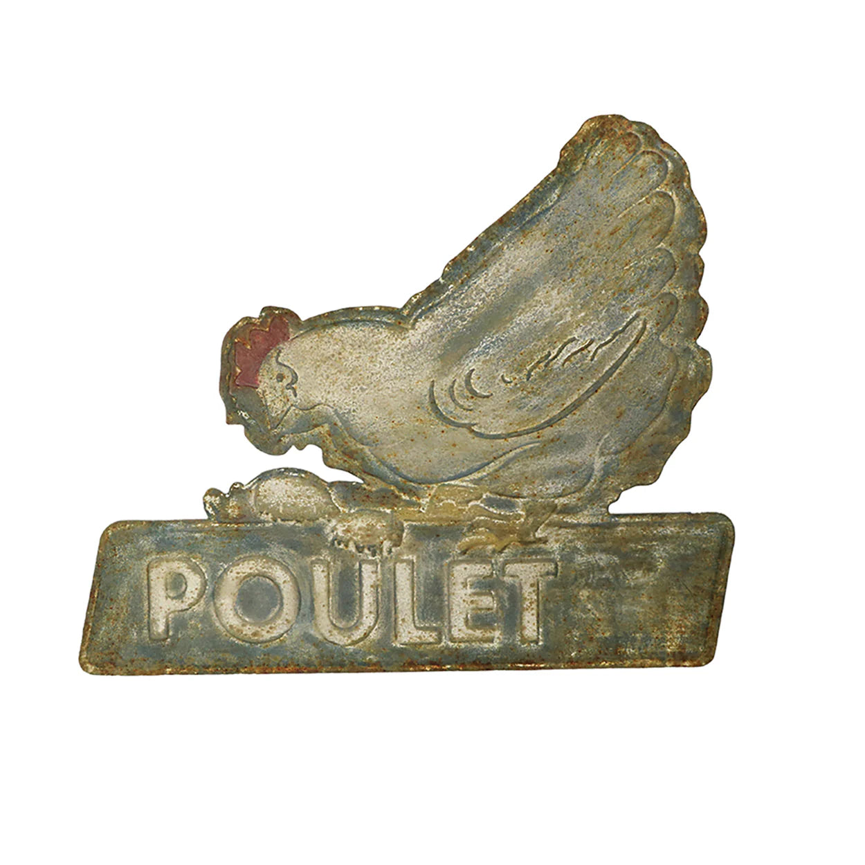 French Chicken Tin Sign