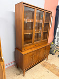 Vintage Walnut Hutch