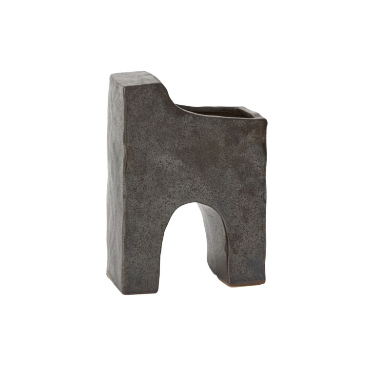 Sculpture Bookend - Dark Grey