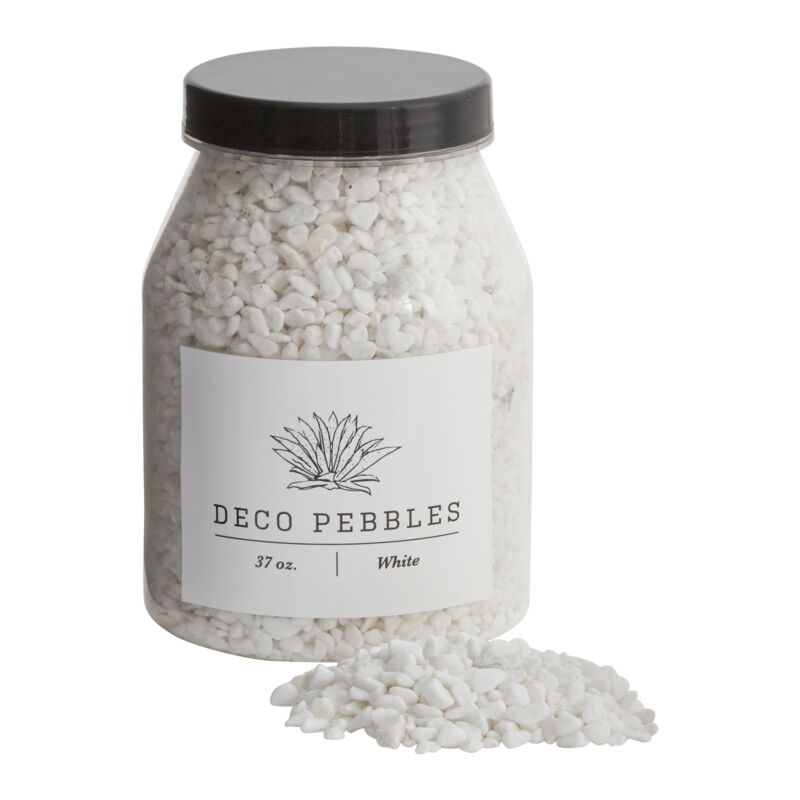 White Deco Pebbles