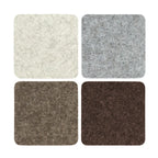 Merino Wool Coasters Square 4-Pack
