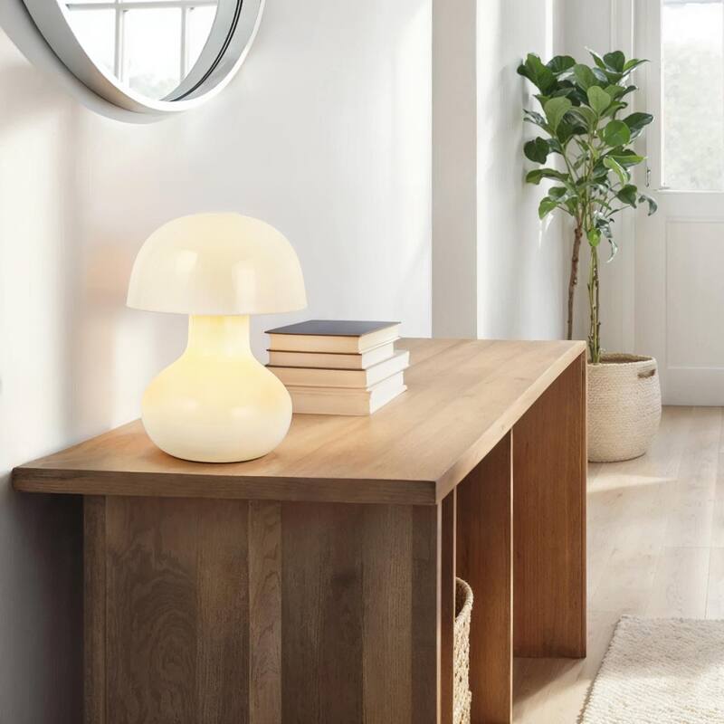 Mushroom Enamel Table Lamp