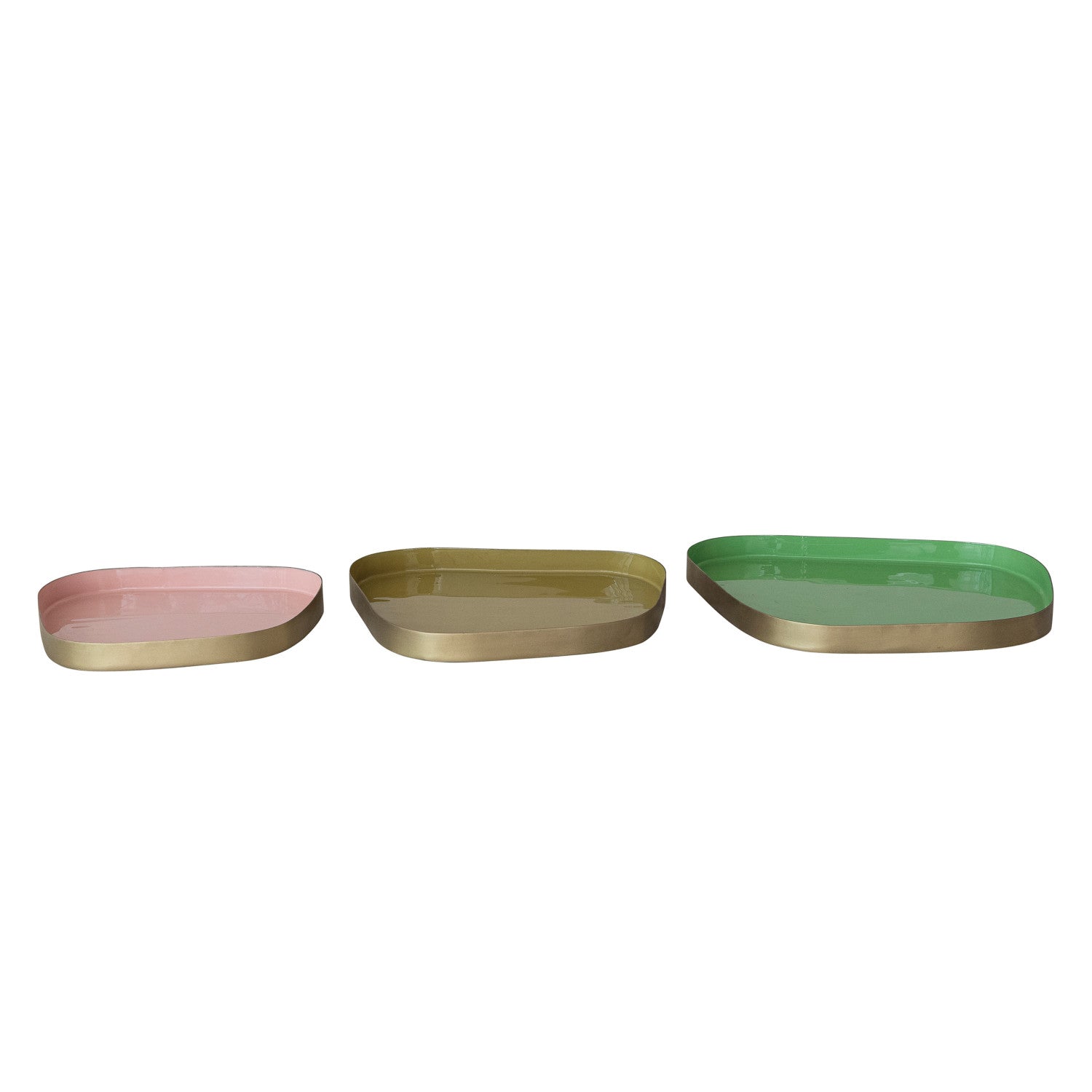 Organic Enamel Metal Trays