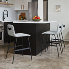 Lecture Counter Stool Upholstered