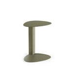 Moss green laptop table on a white background