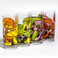 Magical Mushrooms Collins Glasses