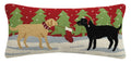 Playful Dogs Pillow